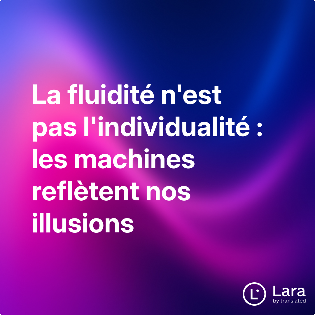 La fluidité n'est pas l'individualité : les machines reflètent nos ...