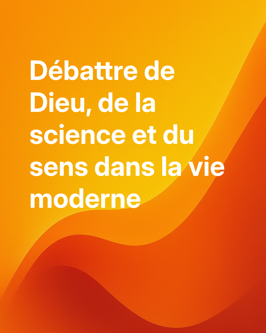 Une réponse brillante à l’athéisme – John Lennox contre Christopher Hitchens
