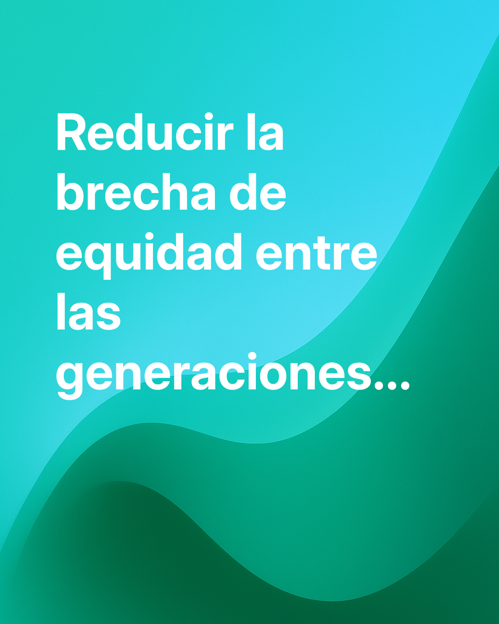 ¿Es injusta la desigualdad intergeneracional?