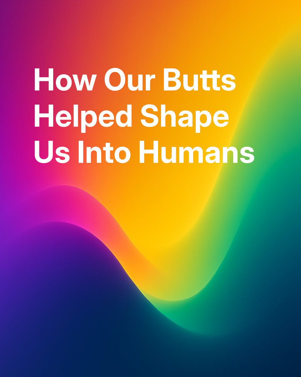 The ass made us human