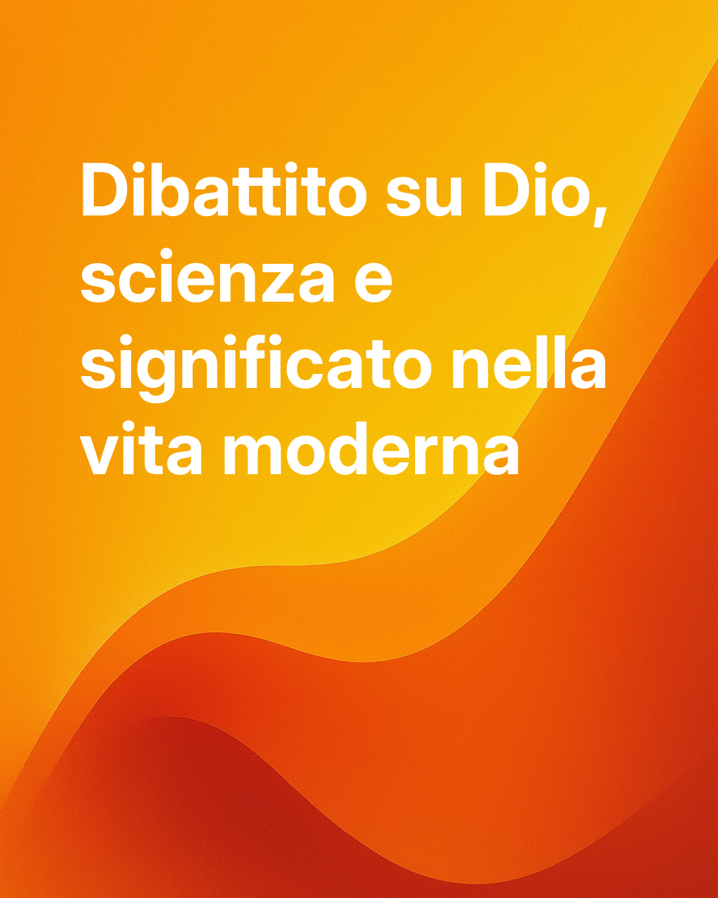 Una brillante risposta all'ateismo - John Lennox contro Christopher Hitchens