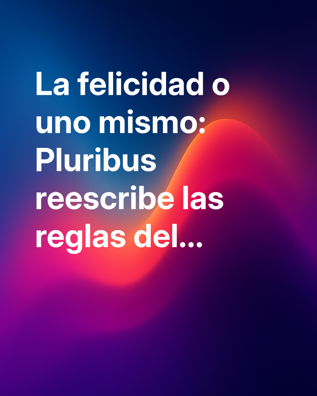 El apocalipsis como nunca lo habrías imaginado está en Pluribus, la nueva serie del creador de Breaking Bad, Vince Gilligan